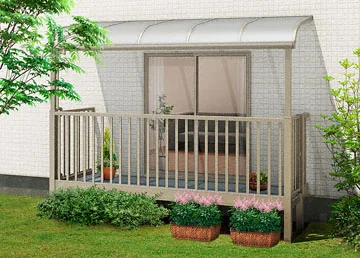 ビューステージFスタイル 単体 庭置き式-LIXIL リクシル（トステム