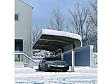 YKKAPのカーポート アリュース キャップ 1500タイプ 積雪50cm対応