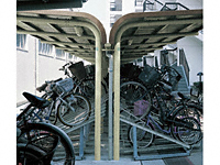 ヨド自転車置場 YOCF背合せタイプ 連棟 一般地用