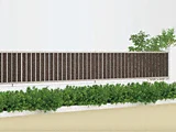 四国化成のフェンス バリューフェンス 12型 木調カラー