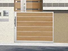 LIXIL リクシル(TOEX)の門扉 アウタースライドD型 戸当り柱仕様 複合色