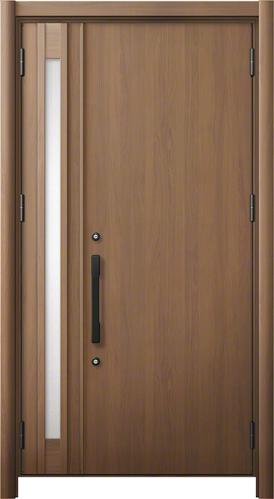 リシェント3 M17型 断熱仕様k4型 木目調 親子 クリエモカ 標準幅 標準高さ 玄関ドアならエクスショップ