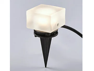 グラスフロアライト 角形スパイクタイプ-LIXIL(リクシル) - 防犯・照明 