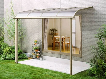 テラス屋根 DIY リクシル スピーネ 2間×8尺 テラスタイプ 20cm（600