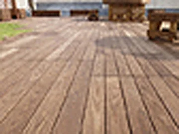 天然木タンモクアッシュデッキセット 塗装済み床板-タカショー