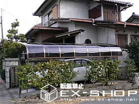 静岡県浜松市のLIXIL リクシル(トステム)のカーポート テールポートシグマ  積雪〜20cm対応 施工例