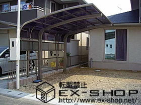 静岡県浜松市のLIXIL リクシル(トステム)のカーポート テールポートシグマ　積雪20cm 施工例