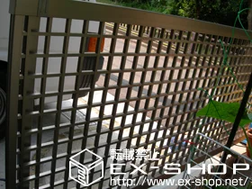 LIXIL リクシル(TOEX)のフェンス・柵 シャレオR7型フェンス[フリーポールタイプ] 施工例
