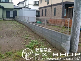埼玉県本庄市のYKKAPのフェンス・柵 イーネットフェンス1Ｍ型 施工例