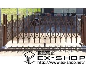 愛知県名古屋市のYKKAPのカーゲート、門扉 レイオス4型 ノンレール 片開き 30S 施工例