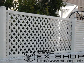 LIXIL リクシル(TOEX)のフェンス・柵 シャレオ R11型 施工例