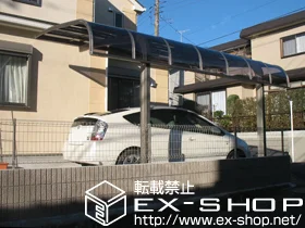 神奈川県富津市のLIXIL リクシル（トステム）のカーポート テールポートシグマIII 積雪〜20cm対応 施工例