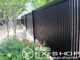 LIXIL リクシル(TOEX)のフェンス・柵 シャレオR2型フェンス フリーポールタイプ 施工例