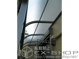 LIXIL リクシル(トステム)のテラス屋根 ライザーテラスII  R型 テラスタイプ 単体 積雪〜20cm対応 施工例