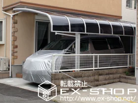 千葉県高松市のYKKAPのカーポート テールポートシグマIII 積雪〜20cm対応 施工例