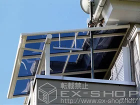 YKKAPのバルコニー屋根 ヴェクターテラス Ｆ型 屋根タイプ 単体 積雪〜20cm対応 施工例