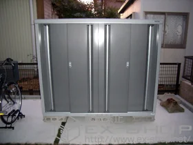 イナバの物置・収納・屋外倉庫 シンプリー 一般型（MJN-199D） 施工例