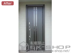 LIXIL リクシル(トステム)の玄関ドア リシェント K4仕様 700型 施工例
