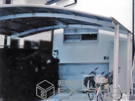 YKKAPのカーポート レイナツインポートグラン 積雪〜20cm対応 施工例
