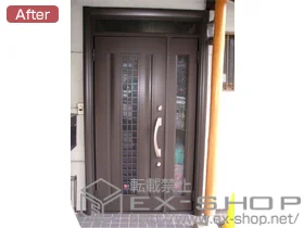 LIXIL リクシル(トステム)の玄関ドア リシェント S1型 施工例