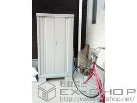 イナバの物置・収納・屋外倉庫 シンプリー 一般型（MJN-096D）＋別売棚板（209-1）　1枚 施工例