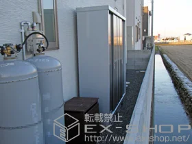 イナバの物置・収納・屋外倉庫 シンプリー 一般型（MJN-195EP） 施工例