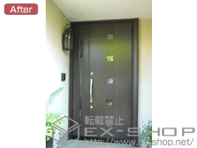LIXIL リクシル(トステム)の玄関ドア リシェント 100型 施工例