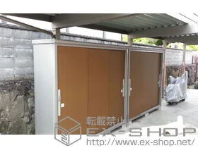 ヨドコウの物置・収納・屋外倉庫 エスモ 一般型（ESD-1605AGL） 施工例