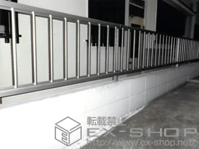 YKKAPのフェンス・柵 レスティナフェンス21型 自由柱 施工例