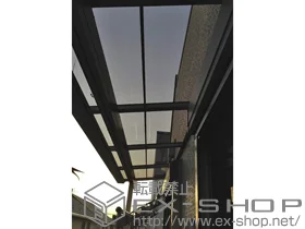 LIXIL リクシル(トステム)のバルコニー屋根 ライザーテラスII F型 屋根タイプ 単体 積雪〜20cm対応 施工例
