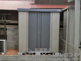 サンキンの物置 エスケーセブン SK7-70 一般型(SK7-70)＋α棚板棚柱セット 施工例