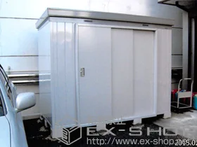 イナバの物置・収納・屋外倉庫 断熱物置 ネクスタプラス 扉タイプ 多雪地型(NXP-36ST) 施工例