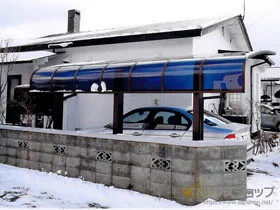 YKKAPのカーポート レイナキャップポートグラン50　積雪〜50cm対応 施工例