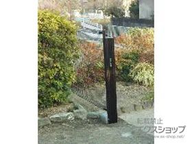 積水樹脂(セキスイ)のフェンス・柵 メッシュフェンスM0 間仕切りタイプ 施工例