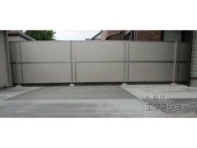 積水樹脂(セキスイ)のフェンス・柵 めかくし塀P型 高尺タイプ 施工例