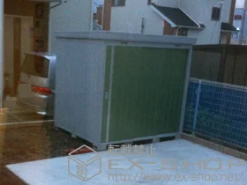 イナバの物置・収納・屋外倉庫 ネクスタ 一般型（NXN-40S OG） 施工例