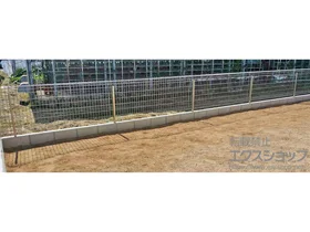 三協アルミのフェンス・柵 ユメッシュZ型 フリー支柱タイプ 施工例