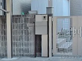 LIXIL リクシル(TOEX)のポスト・門柱・宅配ボックス ファンクションユニット ウィルモダン 施工例