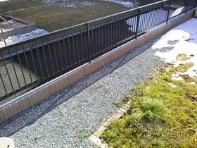 LIXIL リクシル(TOEX)のフェンス・柵 ハイサモア フリーポールタイプ 施工例