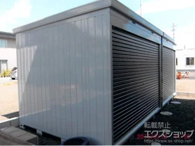 イナバの物置・収納・屋外倉庫 ドマール 床付タイプ 一般型（FXN-81HY UG） 施工例