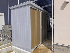 イナバの物置・収納・屋外倉庫 ネクスタ 一般型（NXN-36H ＭＢ） 施工例