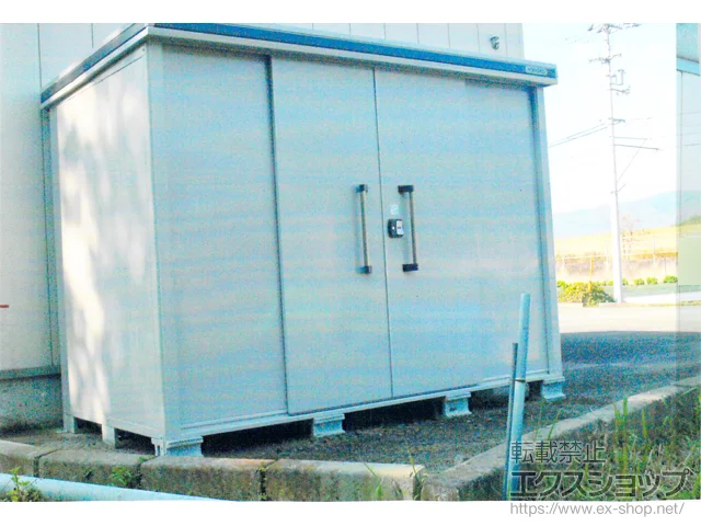 ヨドコウの物置・収納・屋外倉庫 エルモ 一般型 2920×1520×2120 LMD-2915-CB 施工例