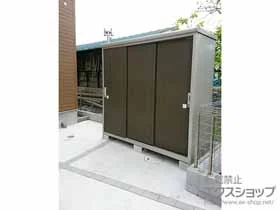 ヨドコウの物置・収納・屋外倉庫 エスモ 一般型 (ESE-2107A-DW) 施工例