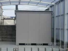 ヨドコウの物置・収納・屋外倉庫 エルモ 一般型 2570×2220×2117 LMD-2522-CB 施工例