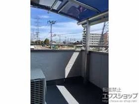 Value Selectのバルコニー屋根 プレシオステラス R型 屋根タイプ 単体 積雪〜20cm対応 施工例