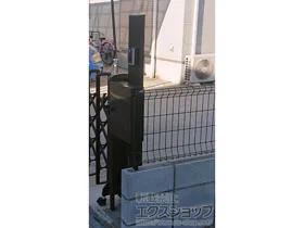YKKAPのポスト・門柱・宅配ボックス シンプレオ ポストユニット 1型 施工例