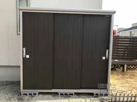 ヨドコウの物置・収納・屋外倉庫 エスモ 一般型 2100×900×1959（ESE-2109A） ESE-2109A-DW 施工例