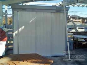 イナバの物置・収納・屋外倉庫 ネクスタ 一般型 2210×1370×2020 NXN-30S-FW 施工例