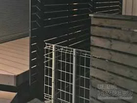 LIXIL リクシル(新日軽)のフェンス・柵 セレビューフェンス R3型 3段柱[控え柱なし・75角] 施工例