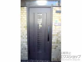 LIXIL リクシル(トステム)の玄関ドア リシェント玄関ドア3 アルミ仕様 片開き仕様(ランマ無)L C20N型 ※手動仕様 施工例